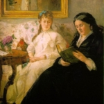 Berthe Morisot, La lecture (1869)