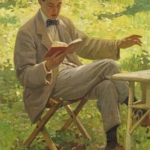 Harold Knight (1874-1961), portrait d’Alfred Munnings 