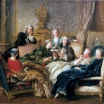 Jean-François de Troy, Lecture dans un salon, dit La Lecture de Molière.