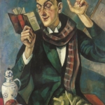 Roman Kramsztyk, Portret poety Jana Lechonia, 1919