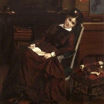 Jules Émile Saintin, The Convalescent (1874) - Repose-pied
