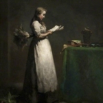 Théodule Ribot (1823-1891), The Studious Servant