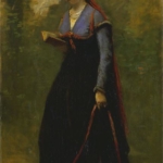 Jean-Baptiste-Camille Corot, la lectrice, 1868